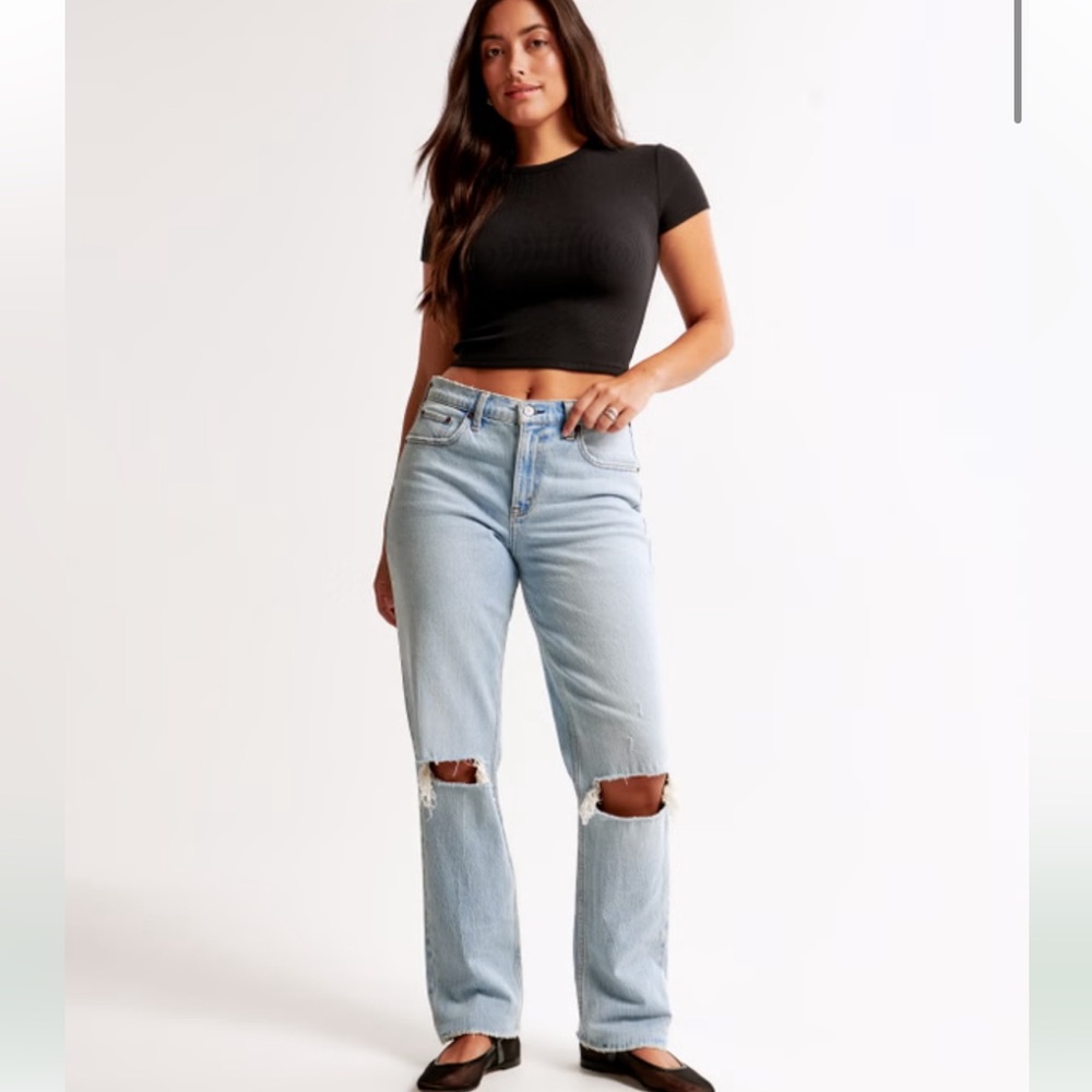 NWT Abercrombie Curve Love jeans